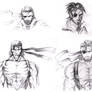 Metal Gear- Snake Sketches