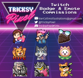 Twitch badges by rawrHeder on DeviantArt