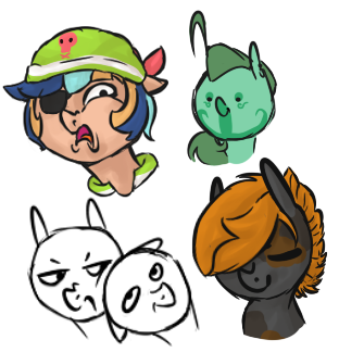 (Pirate Verse!) Derp Ponies