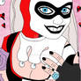 Mini Harley Quinn Bride