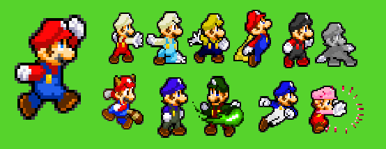 Mario's Forms by TheRedThunder360 on DeviantArt