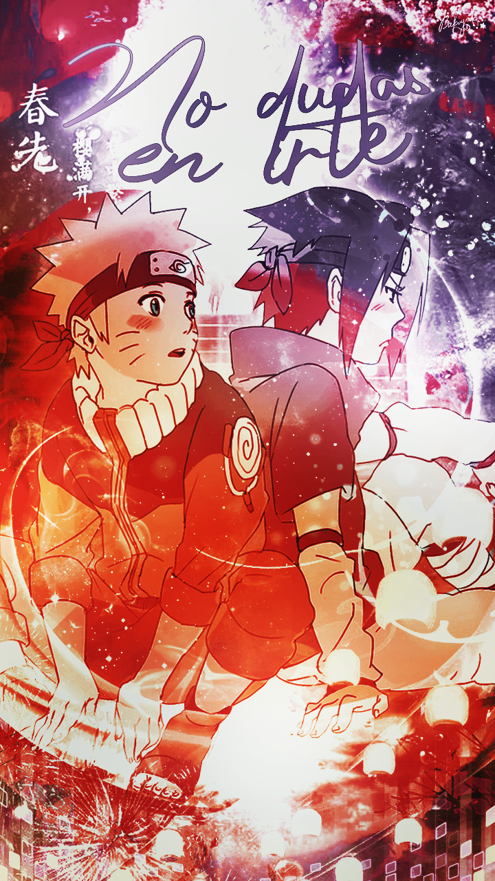 Naruto Uzumaki y Sasuke Uchiha (Fondo de pantalla) by SolCelesteBrisa on  DeviantArt