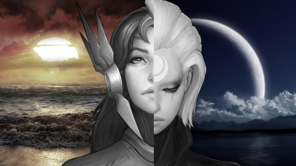 wallpaper diana and leona by