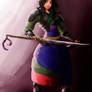 Mulan Warrior Paint