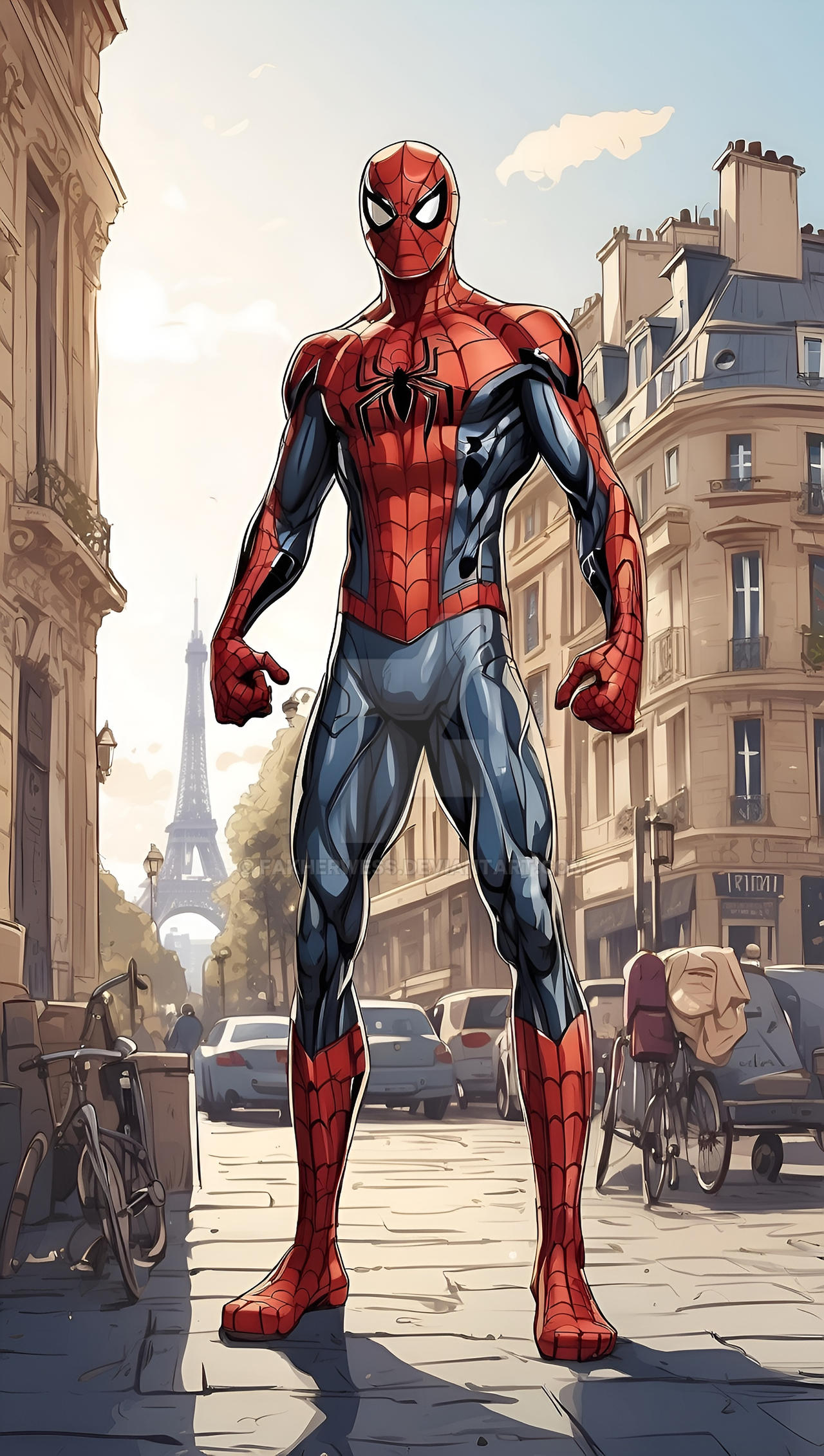 Spider-Man is angry by Fakherwess on DeviantArt