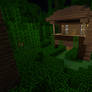 Minecraft Jungle Hut