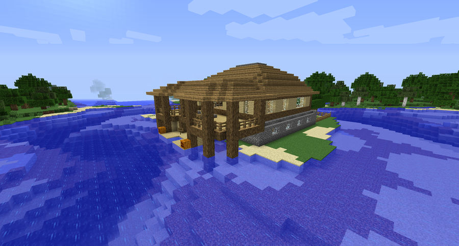 Minecraft Island House #2