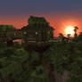 Minecraft Jungle Tree House