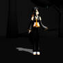 MMD Halloween Haku