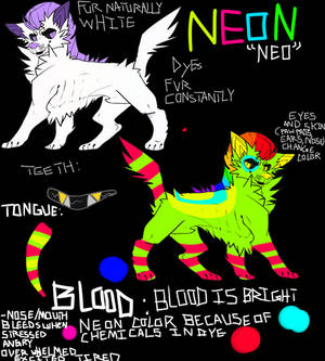 [Fursona Ref] Neon