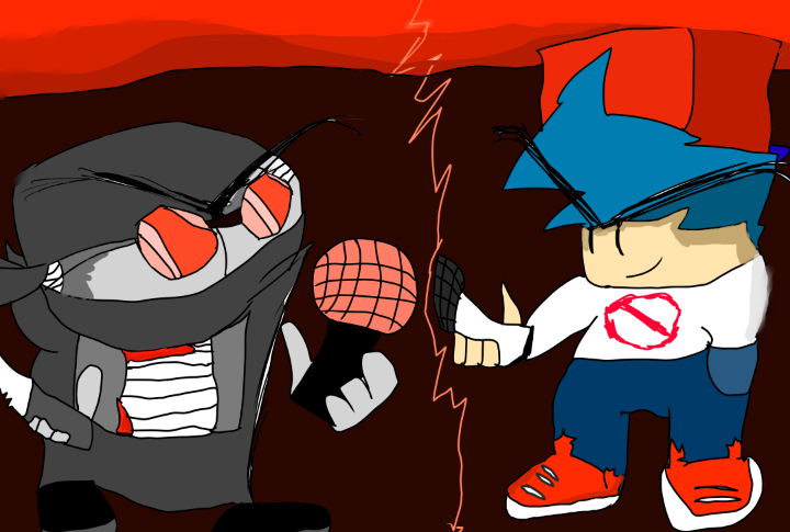 FNF Accelerant Fan art by hushpotato on DeviantArt