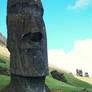 Moai on Rapa Nui
