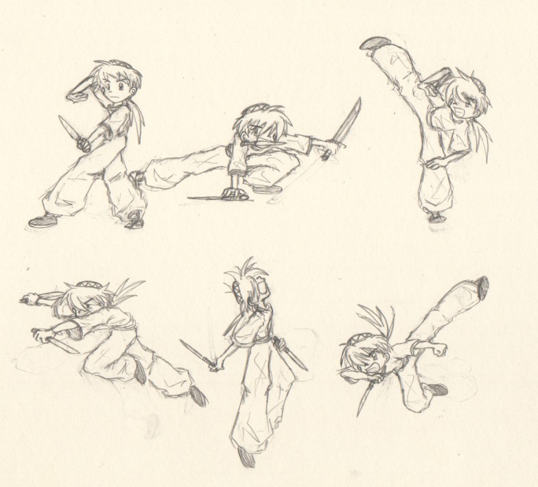 Fighting poses by infinit3 on DeviantArt