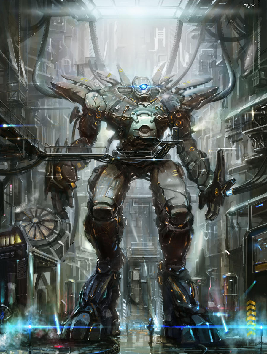 robot by heyixin0122 on DeviantArt