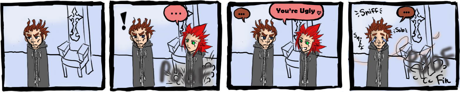 Axel is a Meanie, Part VII