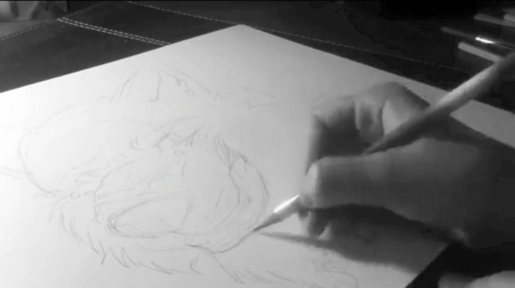 Drawing Rune (traditional speedpaint) by Camy-Orca on DeviantArt