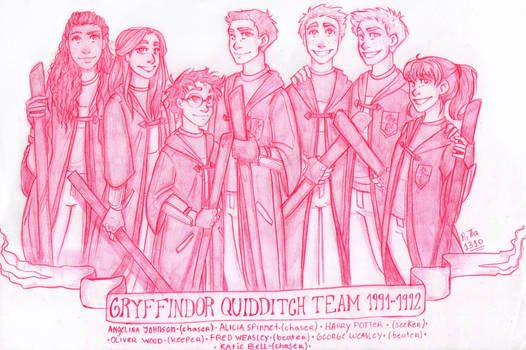 Gryffindor Quidditch Team