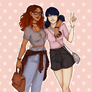 Marinette and Alya