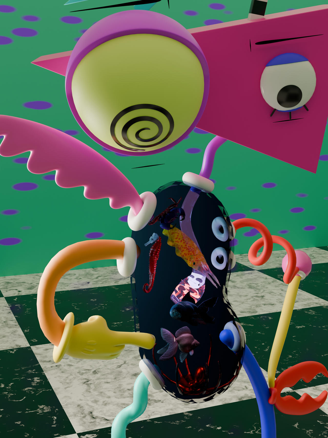 Zooble x Gangle Fishtank body by Wutwutno1 on DeviantArt