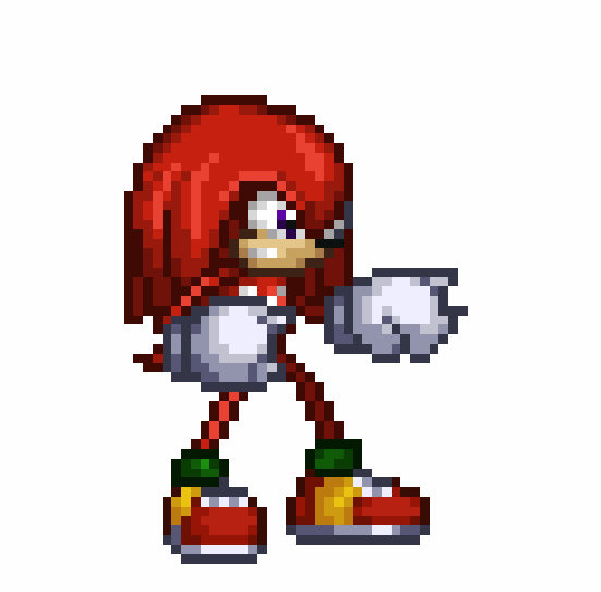 Knuckles Beta (read the description) by Nickthemultihog on DeviantArt