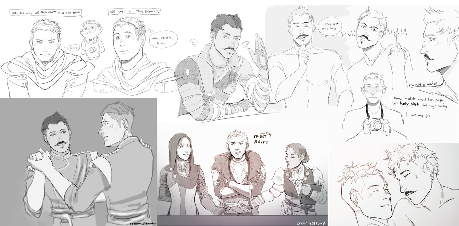 Dragon age doodle dump