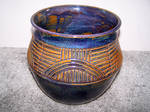 Large Carved Blue Bowl 2 by RenaissanceMan1