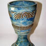 Blue Rutile Goblet