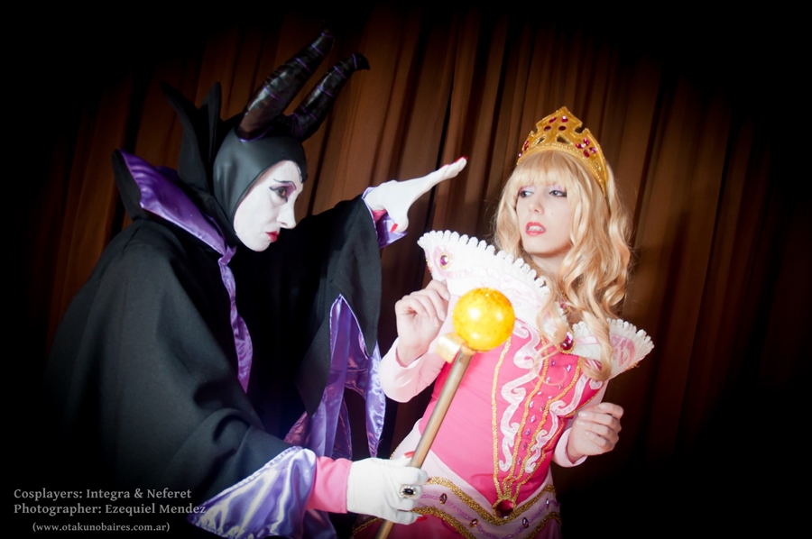 Princess Aurora and Maleficent - Sleeping Beauty