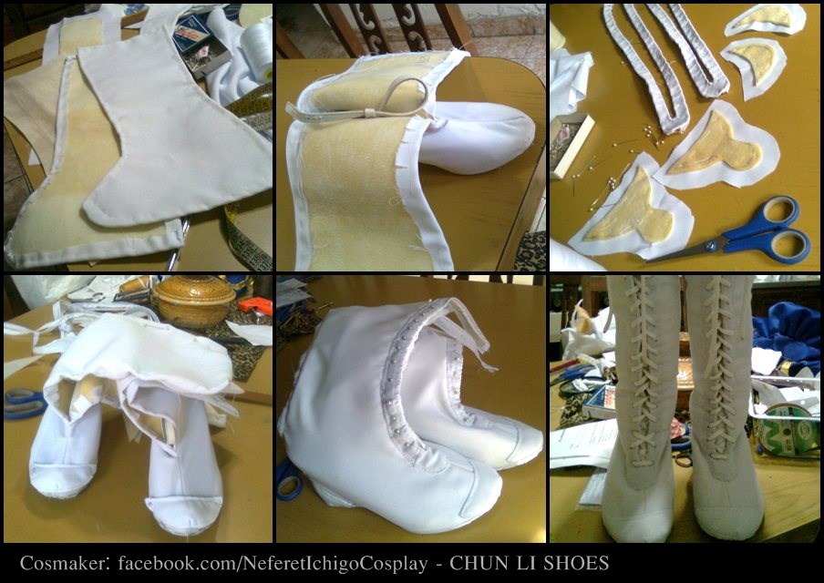 Chun-Li shoes - Tutorial