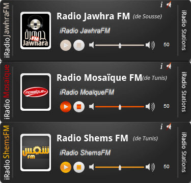 iRadio Layout