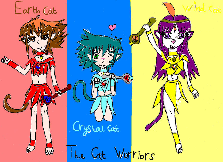 Earth, Crystal and Wind cat. by CrystalPhoenix14 on DeviantArt