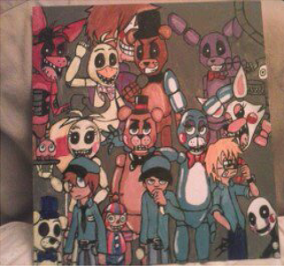 Five nights at Freddy's : Canvas art