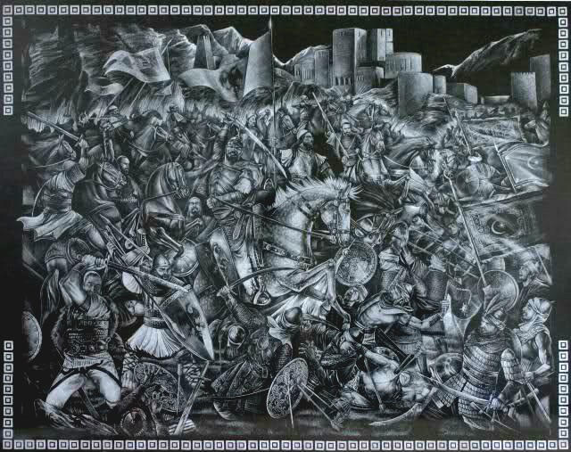 Scanderberg Scanderbeg In Battle Of 1450 by eduartinehistorise on DeviantArt
