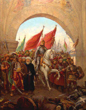 The Entry Of Mehmed II Into Constantinople 1453-1