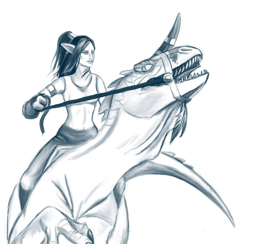 Raptor - WoW fanart by Skyelar on DeviantArt