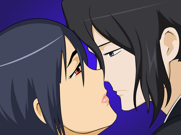 Saya And Haji Kiss By Blood Plus Club On Deviantart Saya And Haji Kiss By Blood Plus Club On Deviantart