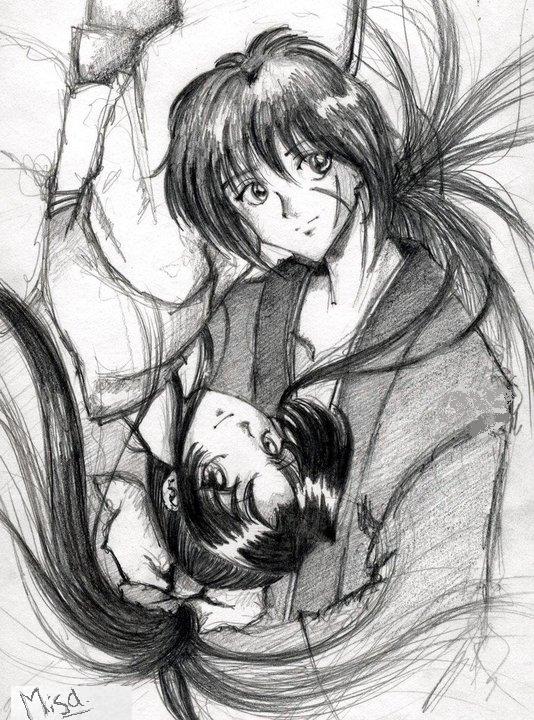 Kaoru and Kenshin