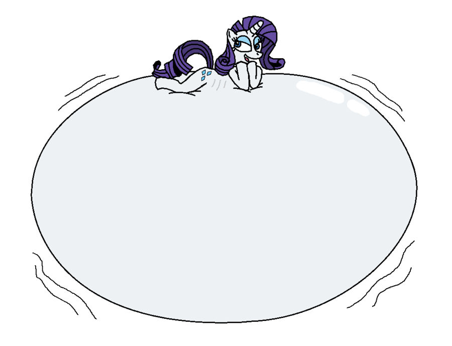 Mlp Rd Belly Rarity Belly Bed by misse-official on DeviantArt