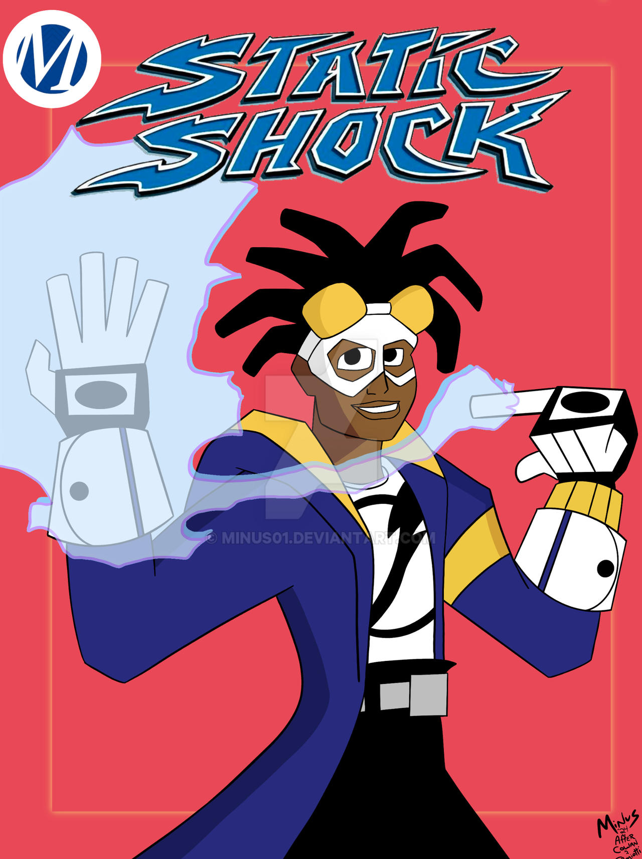 Static Deviantart Static Shock! by Minus01 on DeviantArt