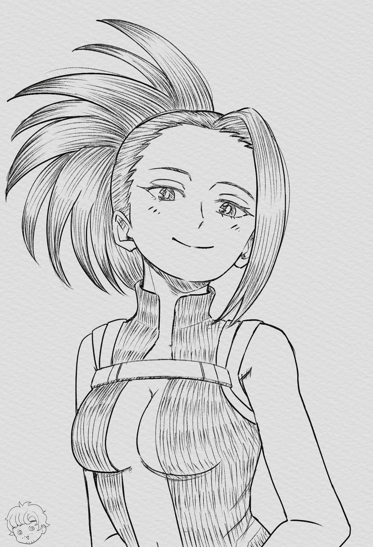 MHA Sketch //Momo Yaoyorozu by MaakoDraw on DeviantArt