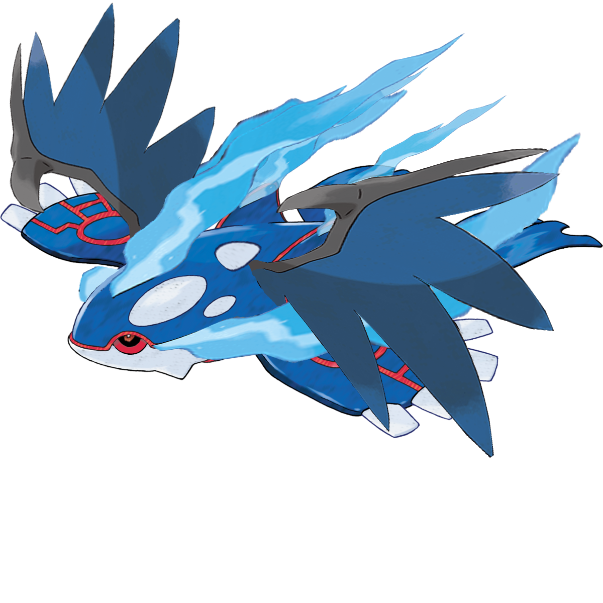 Resultado de imagem para Shiny Primal Kyogre  Pokemon rayquaza, Pokemon  fusion art, Pokemon fusion