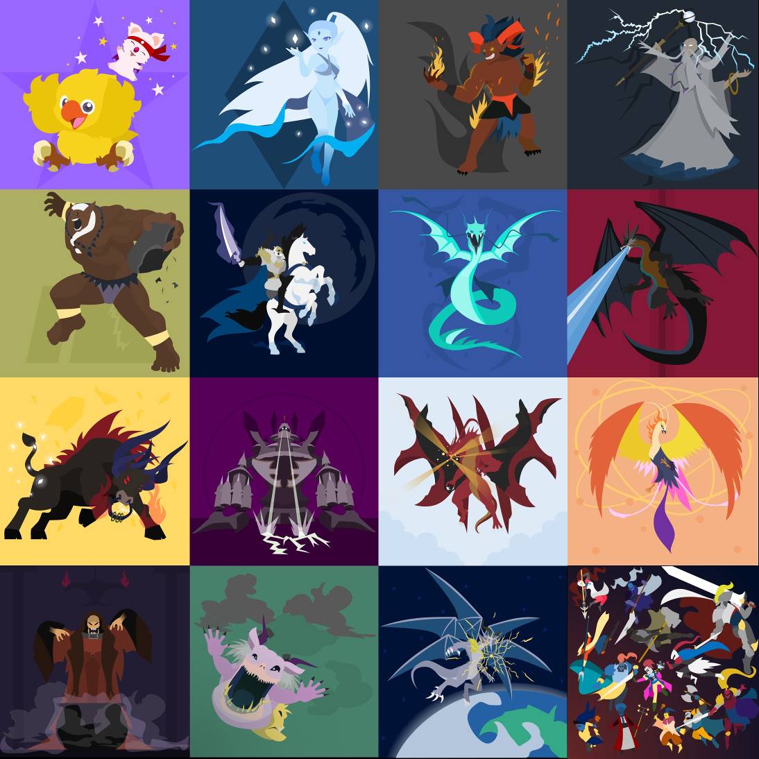 All Ff7 Summons By Ffnerd On Deviantart All Ff7 Summons By Ffnerd On Deviantart