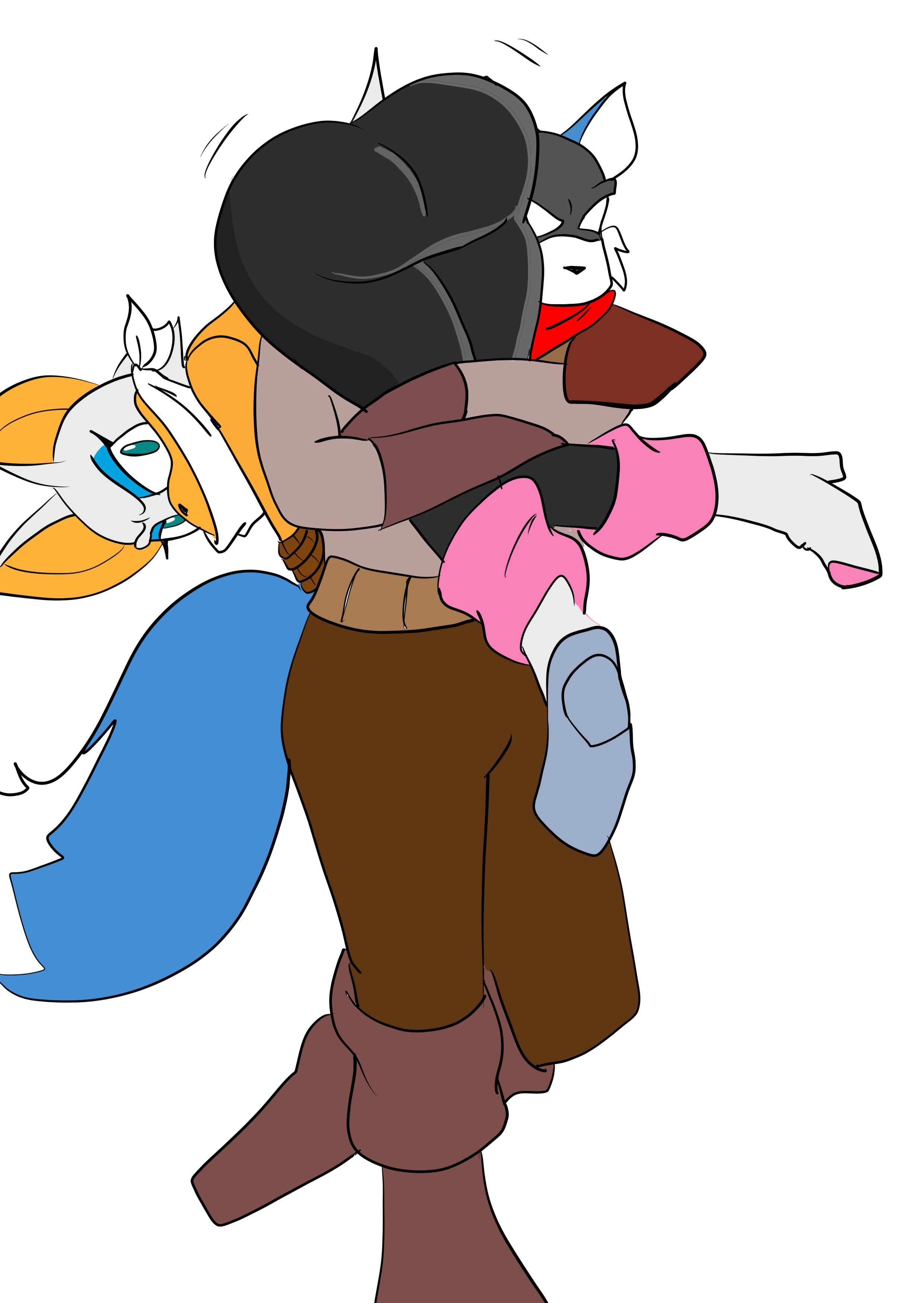 Miss Phase Rouge Commission - Hauling Miss Rouge by Phantom--X on DeviantArt