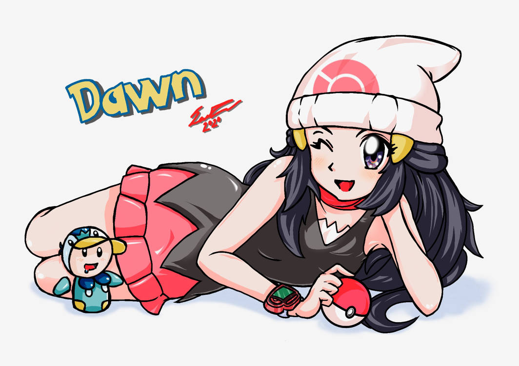 Pokémon Diamond And Pearl Dawn Pokémon Platinum Fan Art PNG