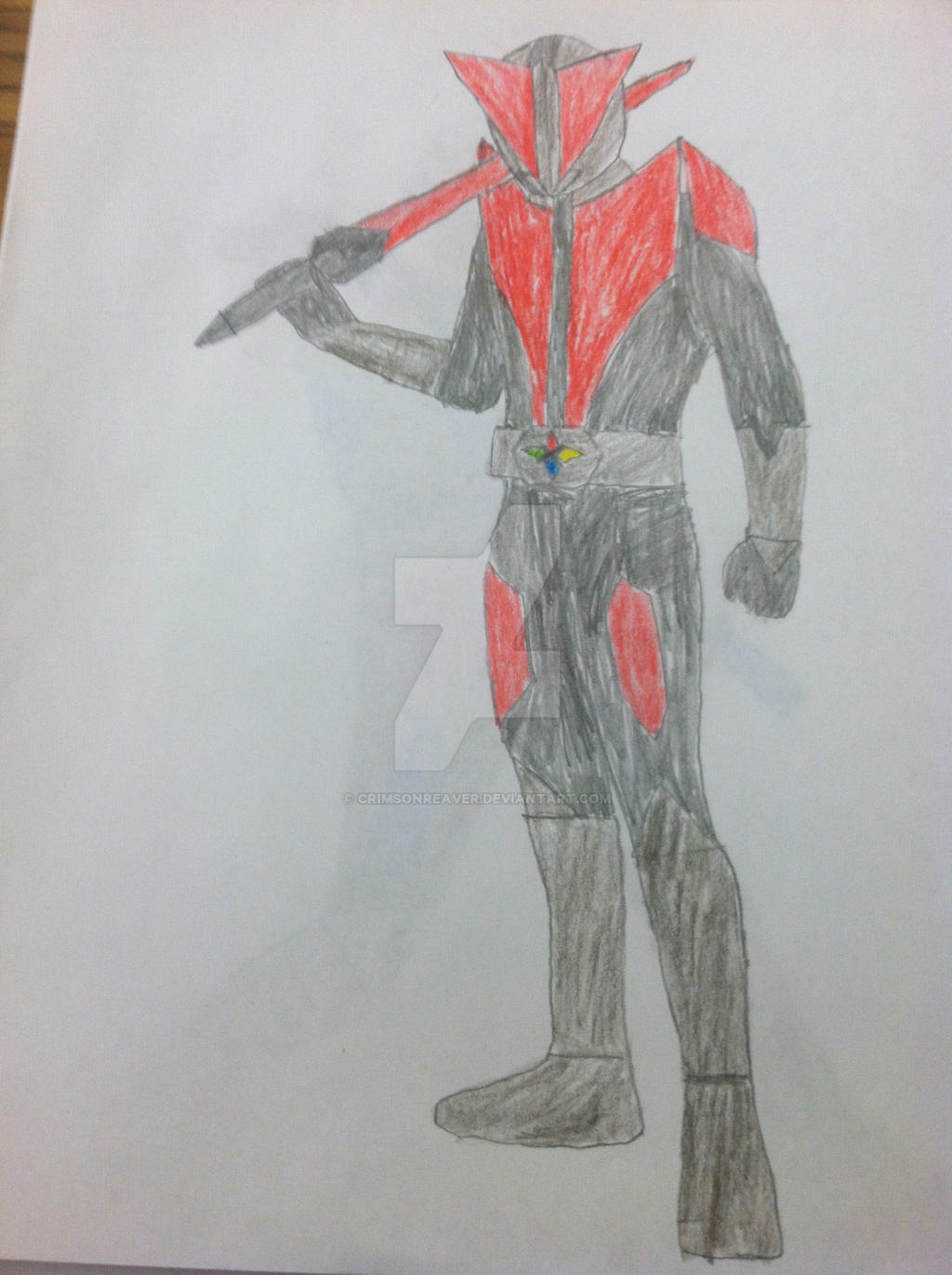 Masked Rider Zen Kamen Rider Zen-o Reaver Form by CrimsonReaver on DeviantArt