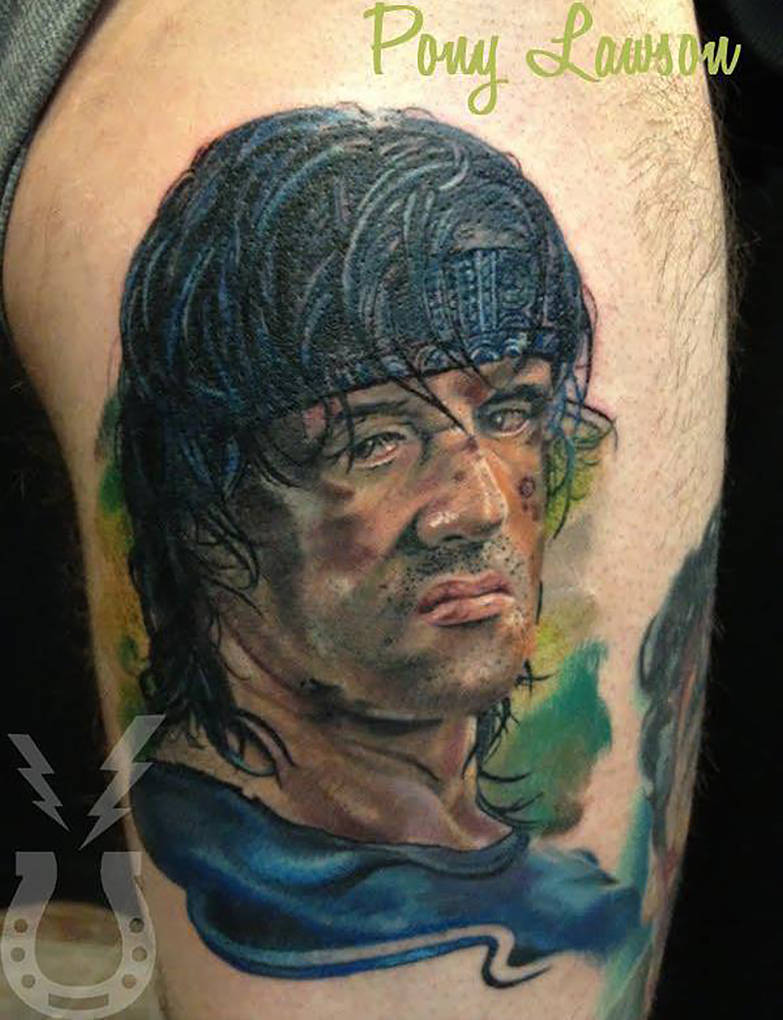 Rambo Tattoo by Pony Lawson by PonyLawson on DeviantArt