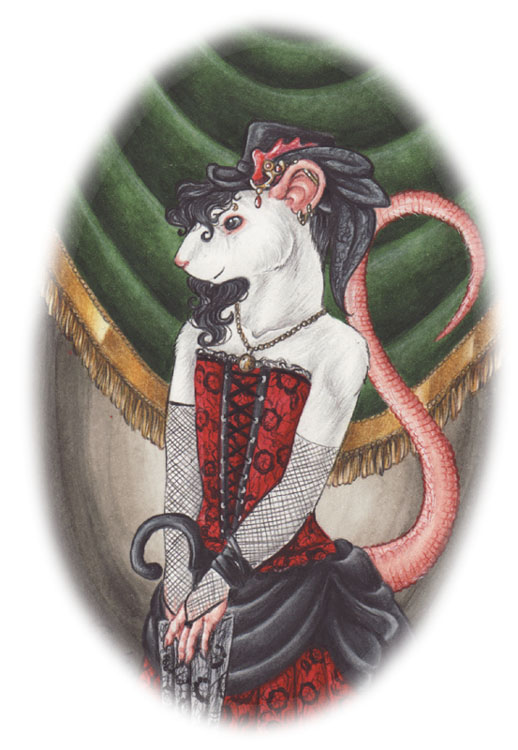 Portrait of a rat