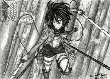 Attack on Titan - Mikasa