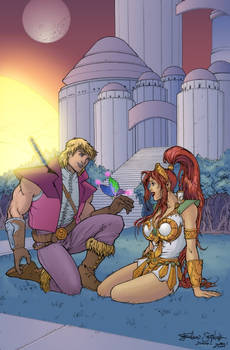 Prince Adam and Teela