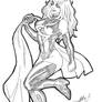 Sketch 04 -- Ms. Marvel